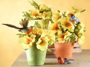Wholesale artificial leather tree of life vases