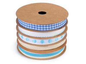 Wholesaler of light blue ribbons