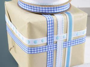 Wholesaler of light blue ribbons