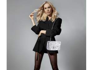Wholesale silver sequin bags for women