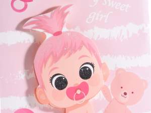 Wholesalers wedding favors baby girl gift paper ba