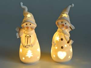 Ceramic snowman wholesaler