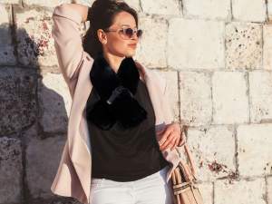 Wholesale faux fur collar warmers