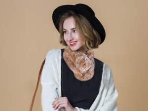 Wholesale faux fur neck warmer