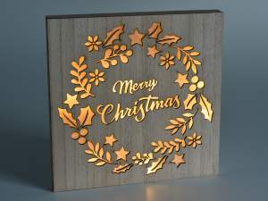 vente en gros photo joyeux noël lumières
