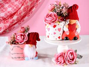 Jarrones de gnomos para San Valentín al por mayor