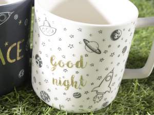 Grossiste de tasses en porcelaine à décorations do