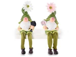 Wholesale spring long legged gnomes