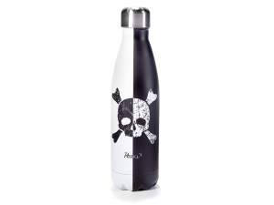 Black white skull bottle wholesaler