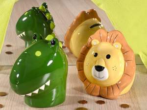 tirelire en céramique en gros enfants animaux