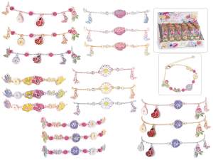 Wholesale daisies flower anklets bracelets