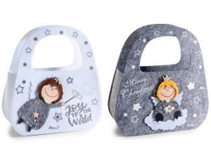 Christmas cloth bag with little angel
