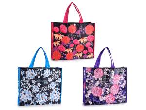 Rigid polyester bag with 