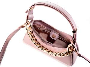 Pink leatherette rectangular bags wholesalers