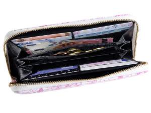 Heart print women's wallet purse wholesale