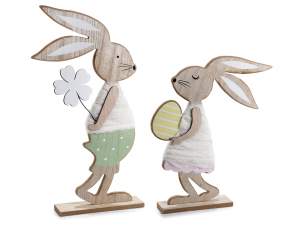 Wooden Easter objects