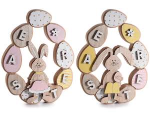 Wooden Easter objects