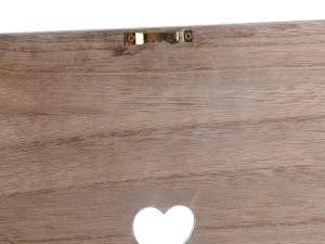 wholesale wooden heart decoration