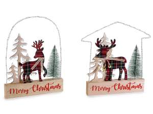 Wholesaler of bright wooden decorations