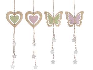 wholesale decorations heart butterfly showcase spr