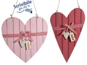 Wholesale heart to hang shop window decoration