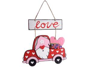 Valentine's day gnome in love wholesale decoration