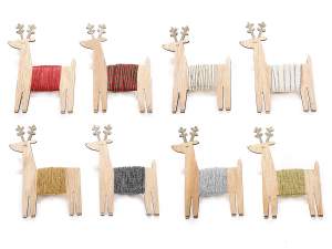 Wholesale reindeer colored ribbon