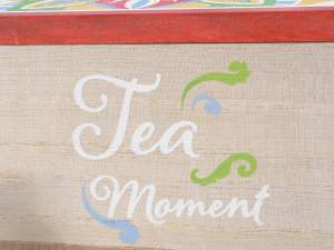 wholesale majolica tea box
