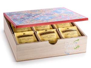 wholesale majolica tea box