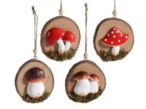 Wholesale autumn mushroom decoration