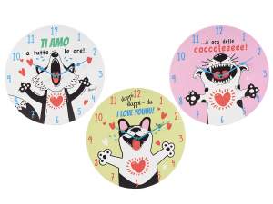 I love you wall clock wholesale