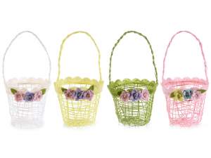 Wholesale flower baskets, gifts, vases, showcases