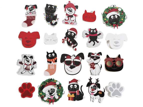 Display 240 Christmas decorations Xmas Best Friends w - st