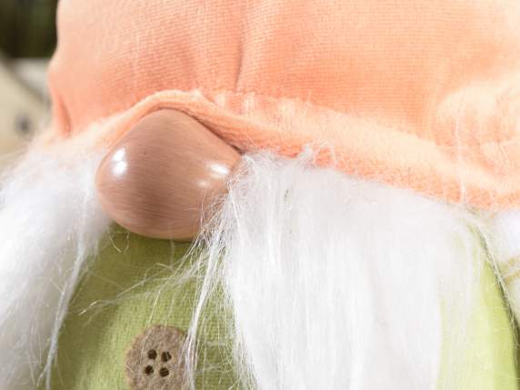 Spring Woodland Gnome in Fabric