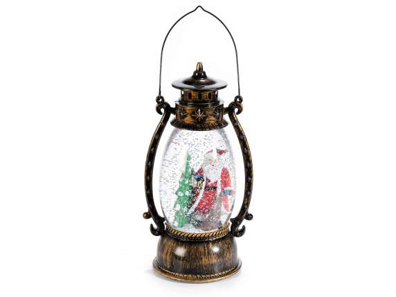 Lanterne décorative avec des lumières scintillantes LED en m