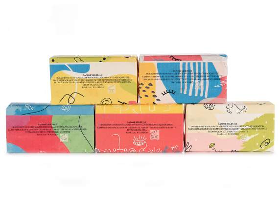 Savon végétal parfumé 150 g sans colorants