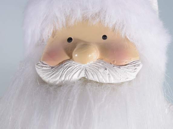 Set 2 Babbi in resin and ecofur to be placed with LED light