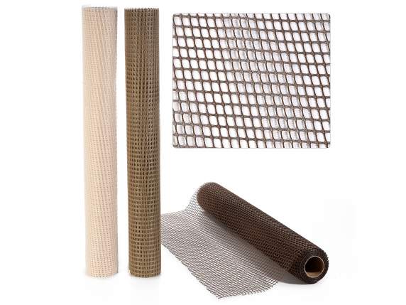 Roll of decorative colored net