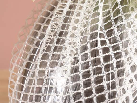 Roll of decorative colored net