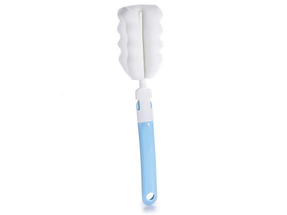 Flacon termic 500 ml din otel inoxidabil negru 4 elemente