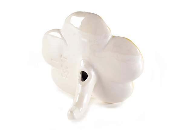 Floare decorativa din ceramica sidefata lucioasa pentru a fi