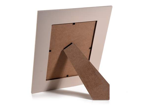 Wooden photo frame with antique frame to be placed on