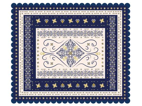 Rectangular stain-resistant tablecloth Maiolica