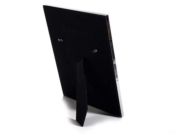 Metal photo frame with star fabric interior to be placed on