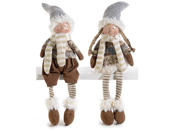 Enfant - long en tissu avec bonnet moulable