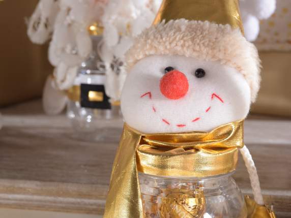Récipient à gâteau avec personnage de Noël