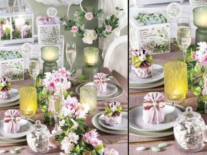 Configuración de boda ecológica