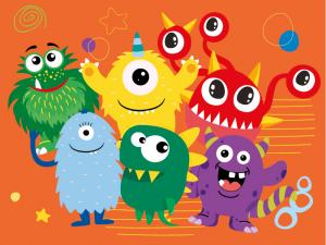 pequeños monstruos