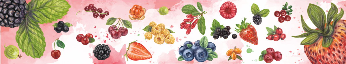 Red fruits