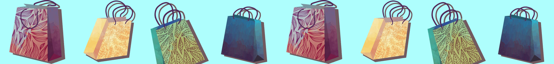 Bolsas estampadas al por mayor